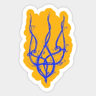 Ukrainian Trident Sticker